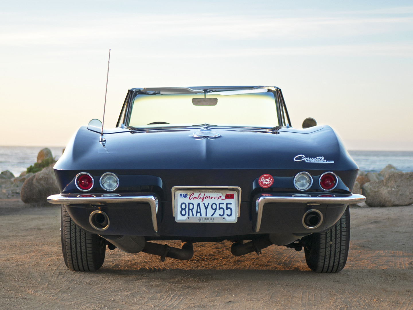 1964 Chevy Corvette Stingray Convertible Daytona Blue 49_8