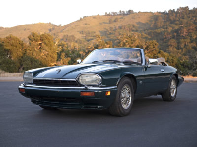 1994 Jaguar XJS Convertible Exterior Top Down