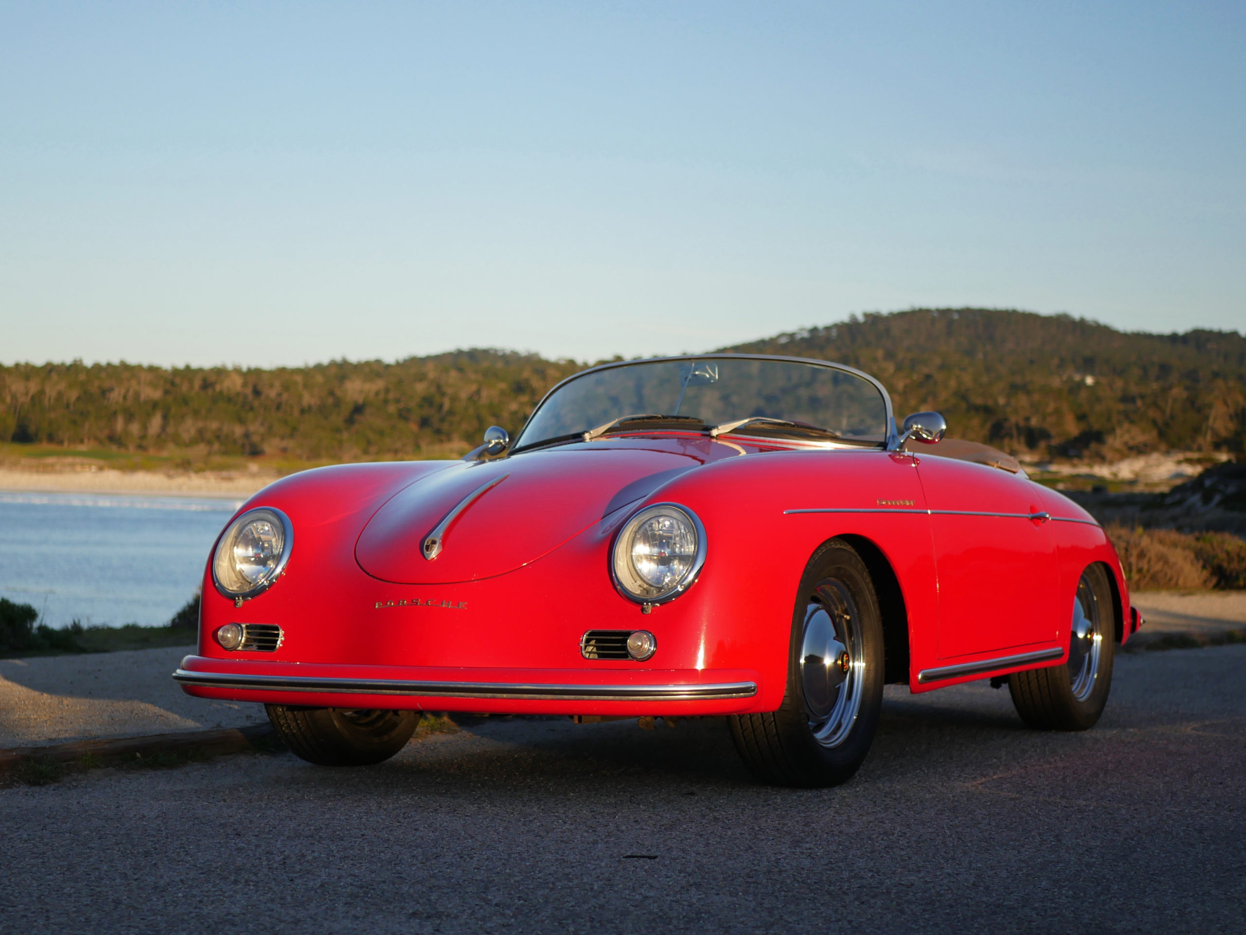 Red Porsche Speedster