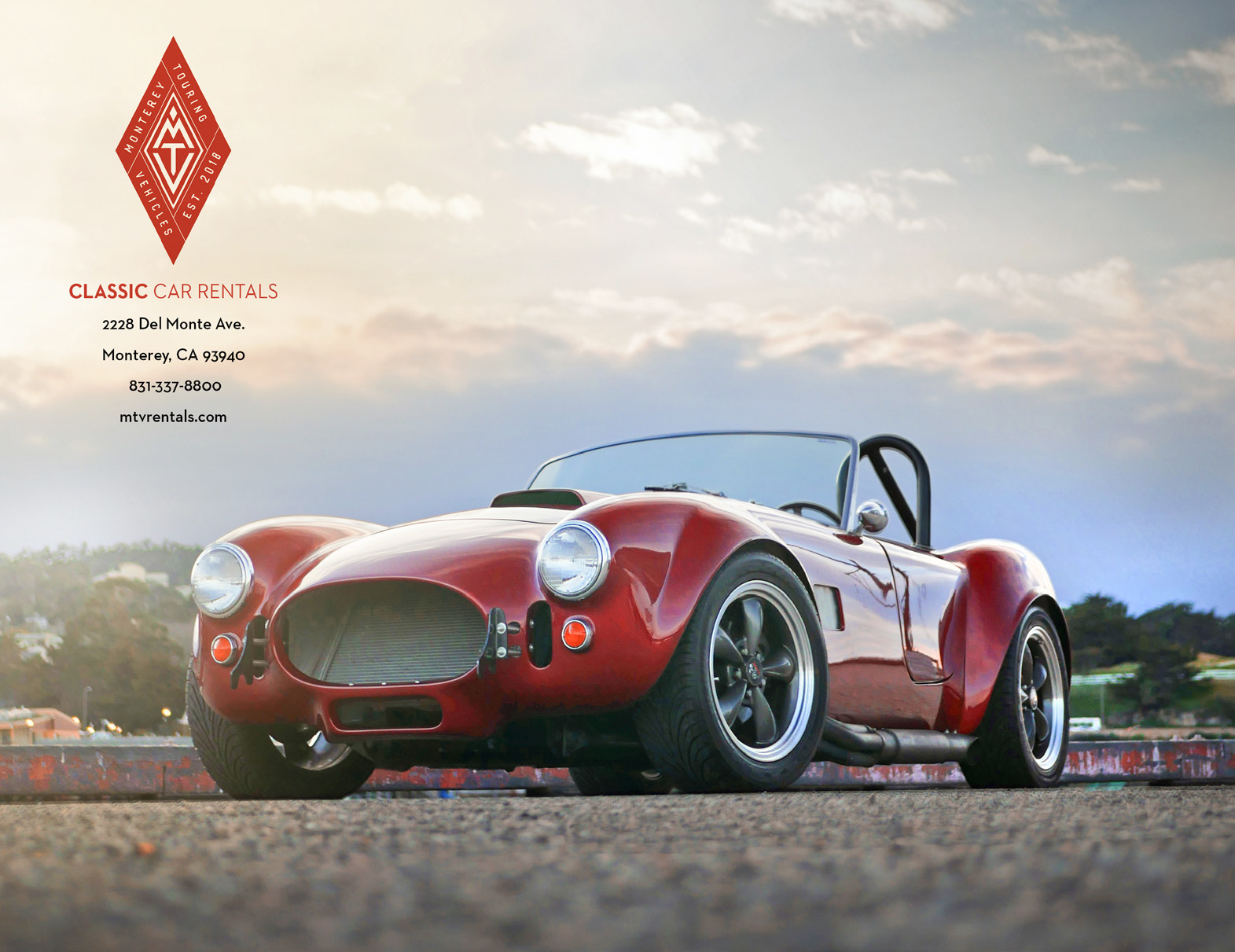 1965 Ford Shelby Cobra in 65 Degree Magazine feature