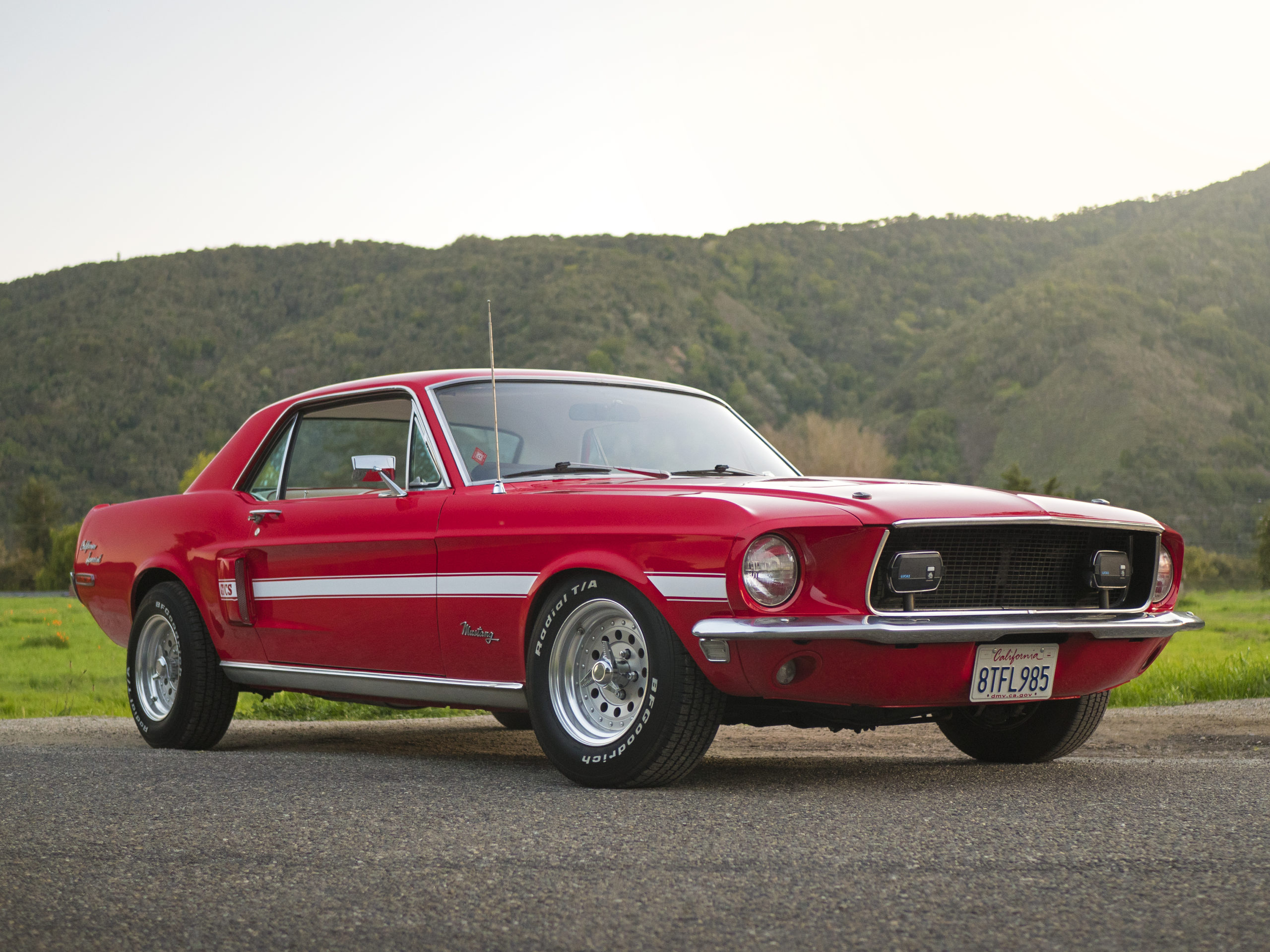 1968 ford mustang california special GT rental
