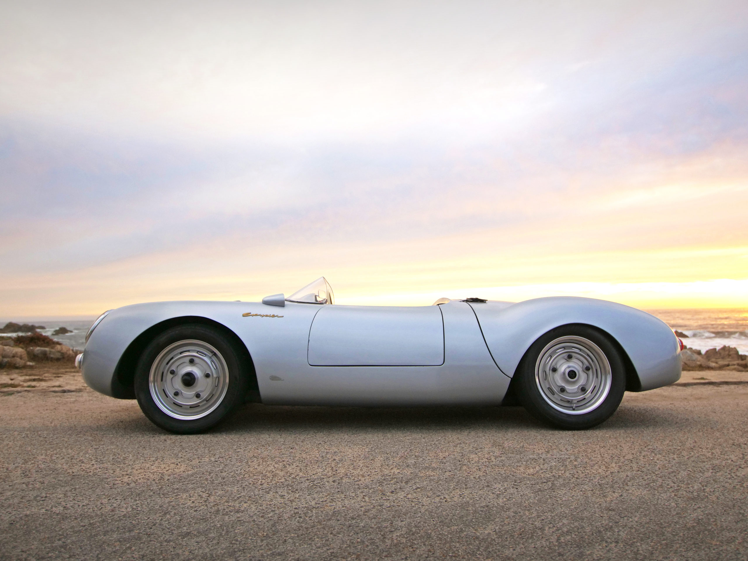 1955 Porsche 550 Spyder Tribute Rental Monterey Touring Vehicles