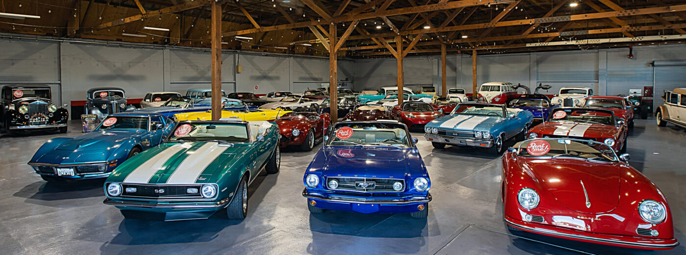 classic cars in monterey touring vehicles warehouse