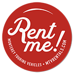 Rent a classic car logo