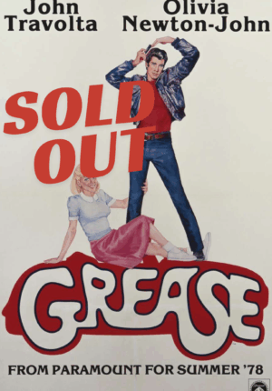 Blue green simple drama romance movie promotion poster (3)