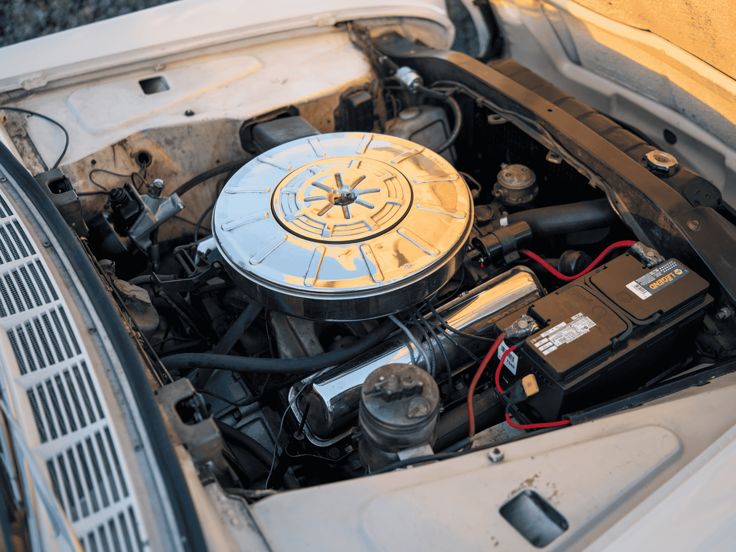 1960 Lincoln Continental Convertible engine